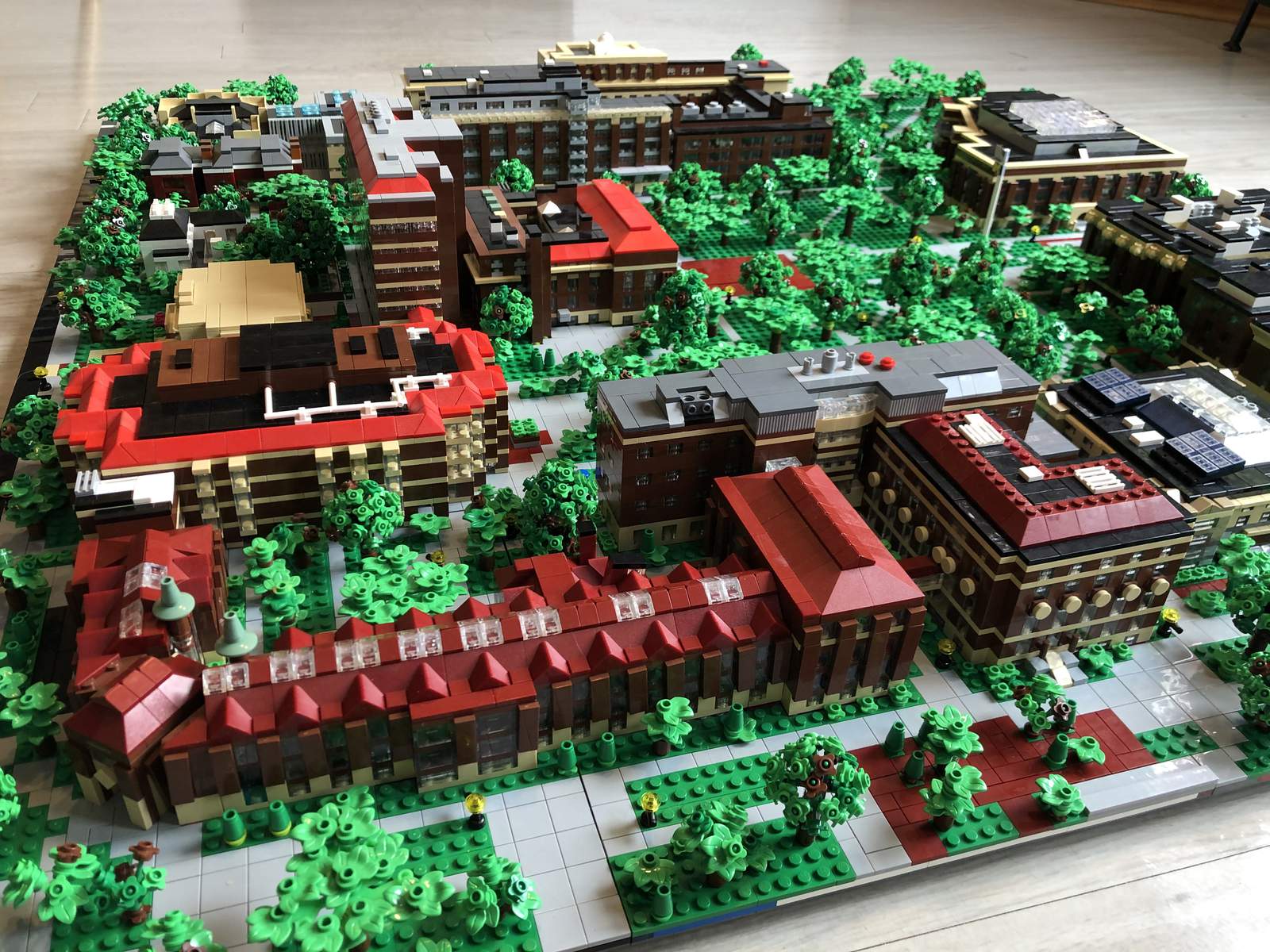 University of Michigan alum’s LEGO Ann Arbor campus goes viral