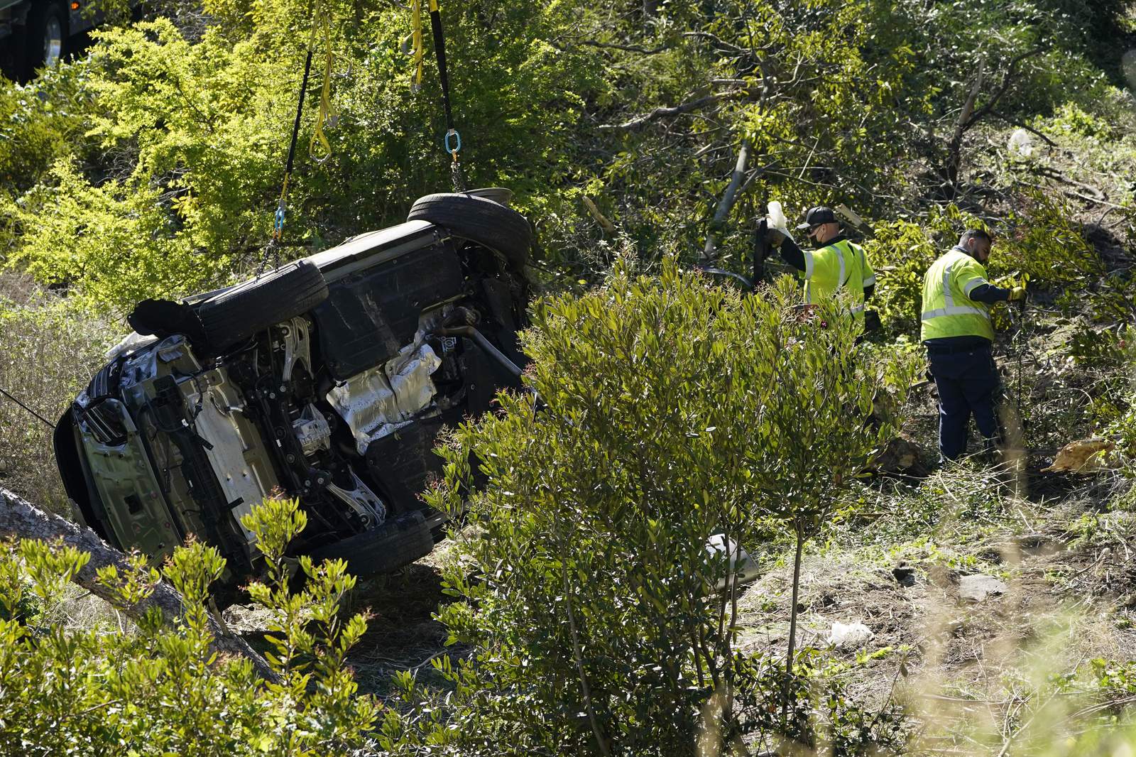 Detectives look at SUV's 'black box' from Tiger Woods crash