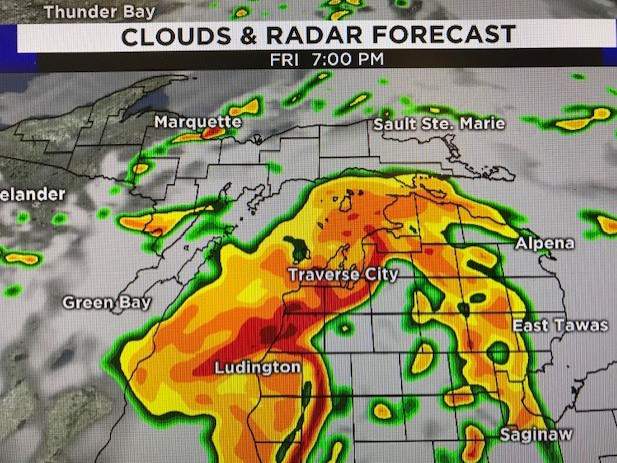 Northern Michigan weather forecast: Potential weekend trouble, then a great week