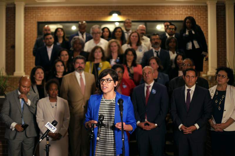 Dems walk, stop Texas GOP’s sweeping voting restrictions