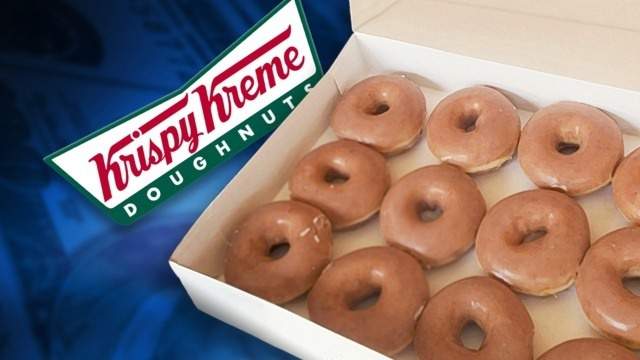 Vote for the best Reeses Krispy Kreme doughnut