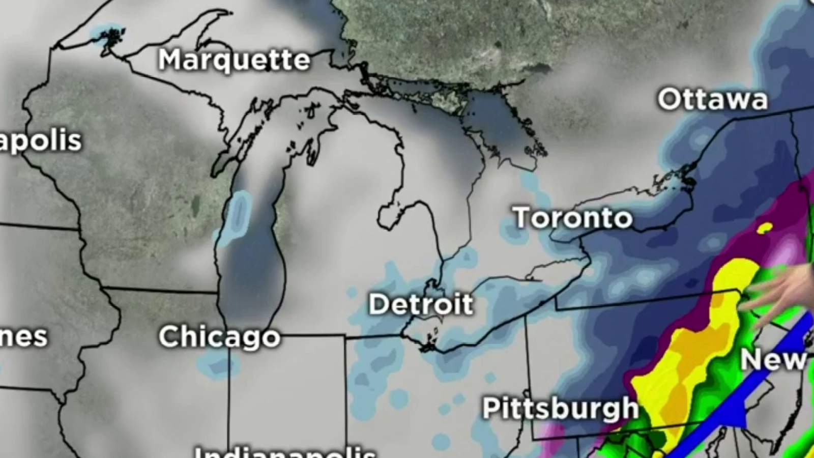 Metro Detroit weather forecast Feb. 5, 2020 -- 4 p.m. Update