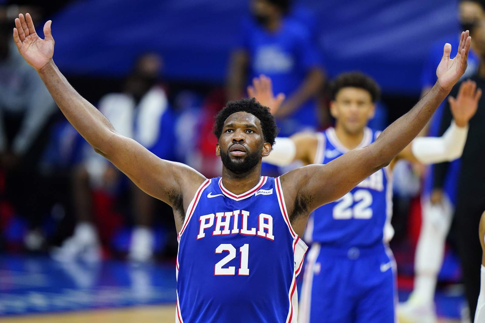Embiid scores career-high 50 points to lead 76ers past Bulls