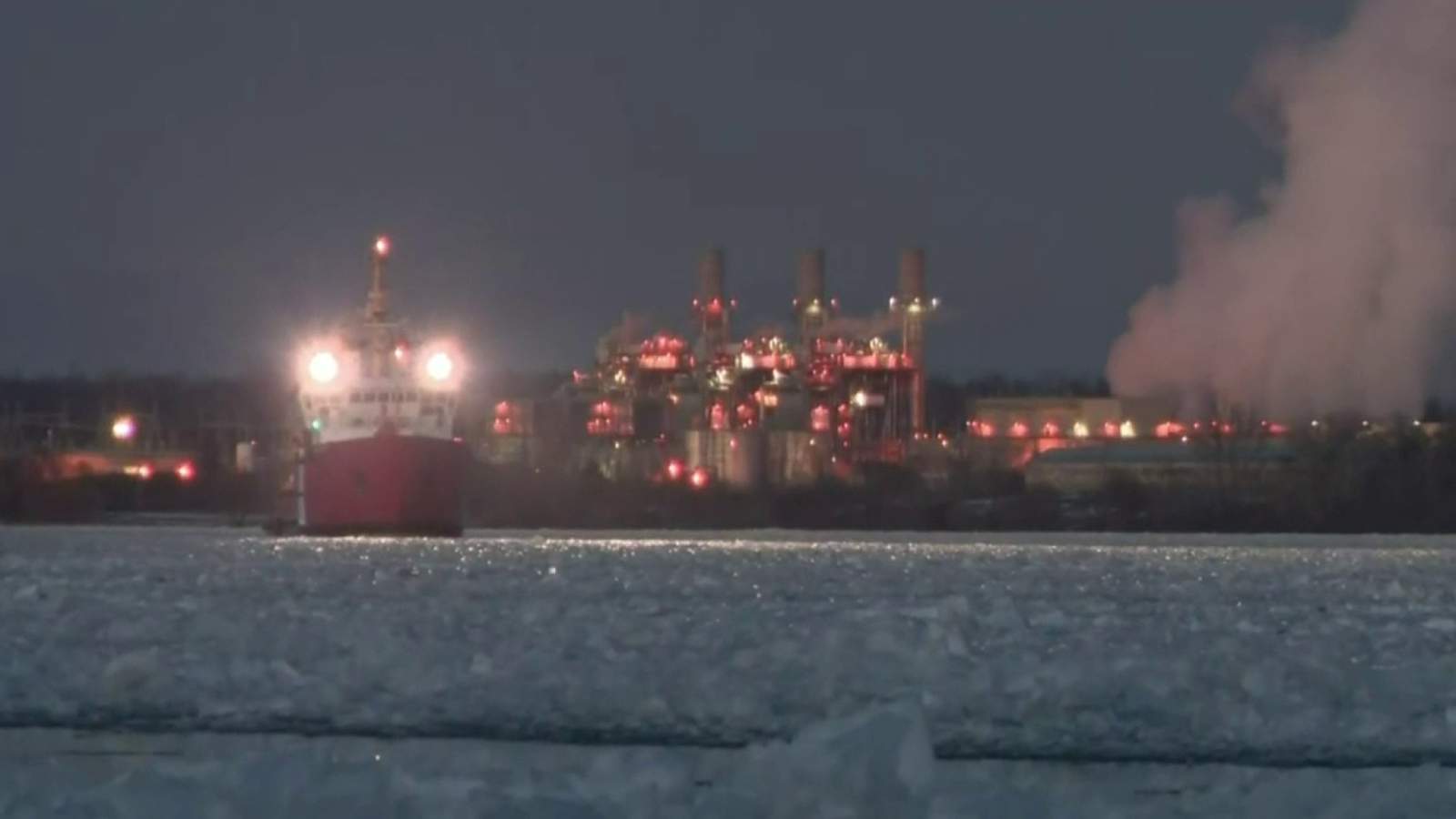 Coast Guard ice breakers deployed to St. Clair River to relieve flooding