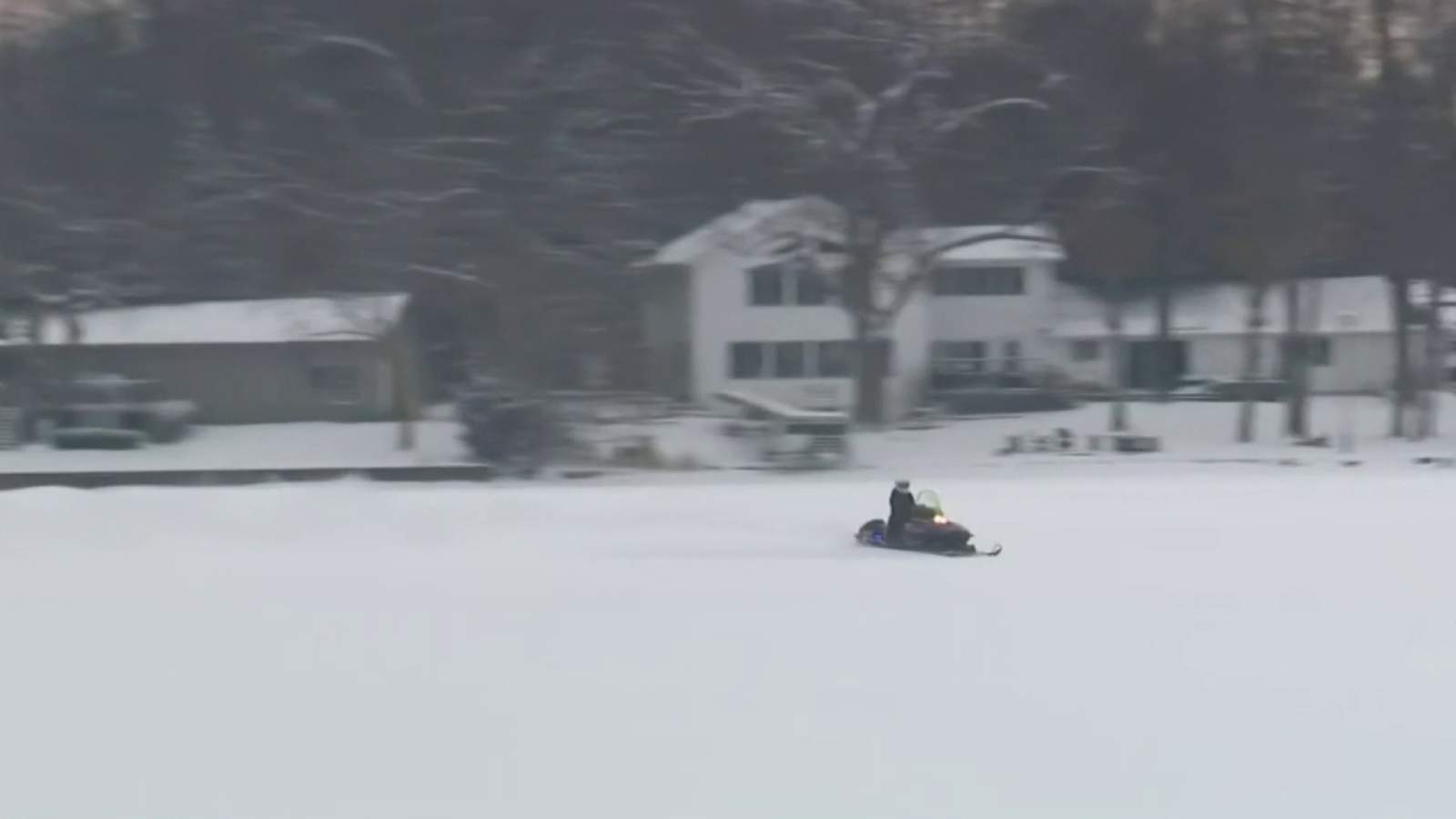 Nightside Report Jan. 24, 2021: Man dies after snowmobile crashes through frozen Wolverine Lake, several inches of snow expected Monday