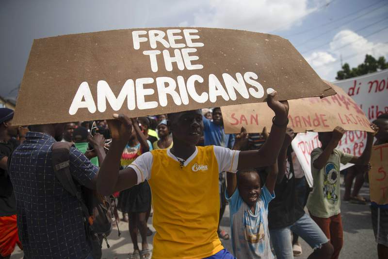 Haiti gang seeks $1M each for kidnapped US missionaries
