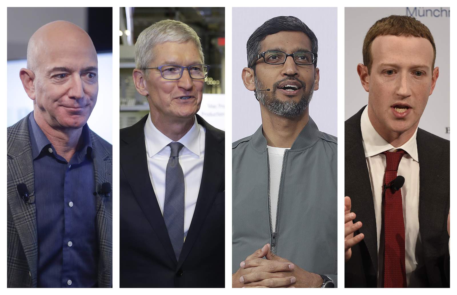 LIVE STREAM: Tech CEOs, Zuckerberg, Bezos, Pichai, Cook, testify before House