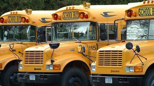 When do you have to stop for a school bus in Michigan?