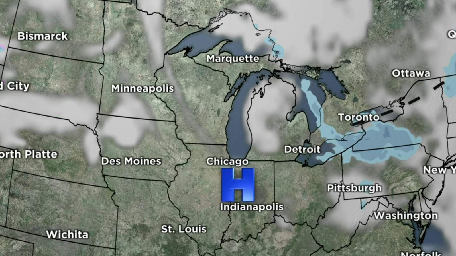 Metro Detroit weather: On-and-off snow showers Friday evening