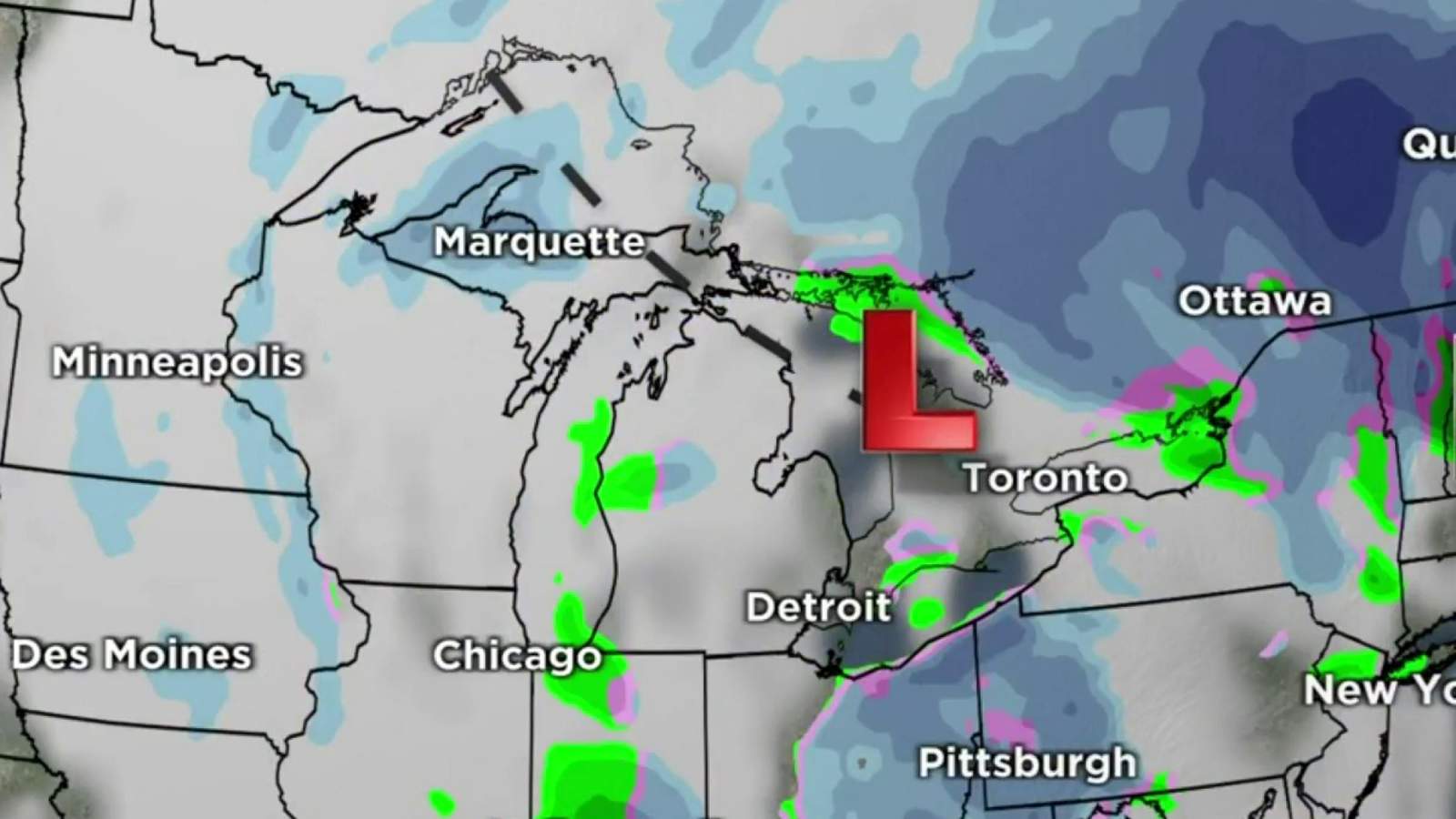 Metro Detroit weather: A few flakes Saturday, more snow expected Sunday