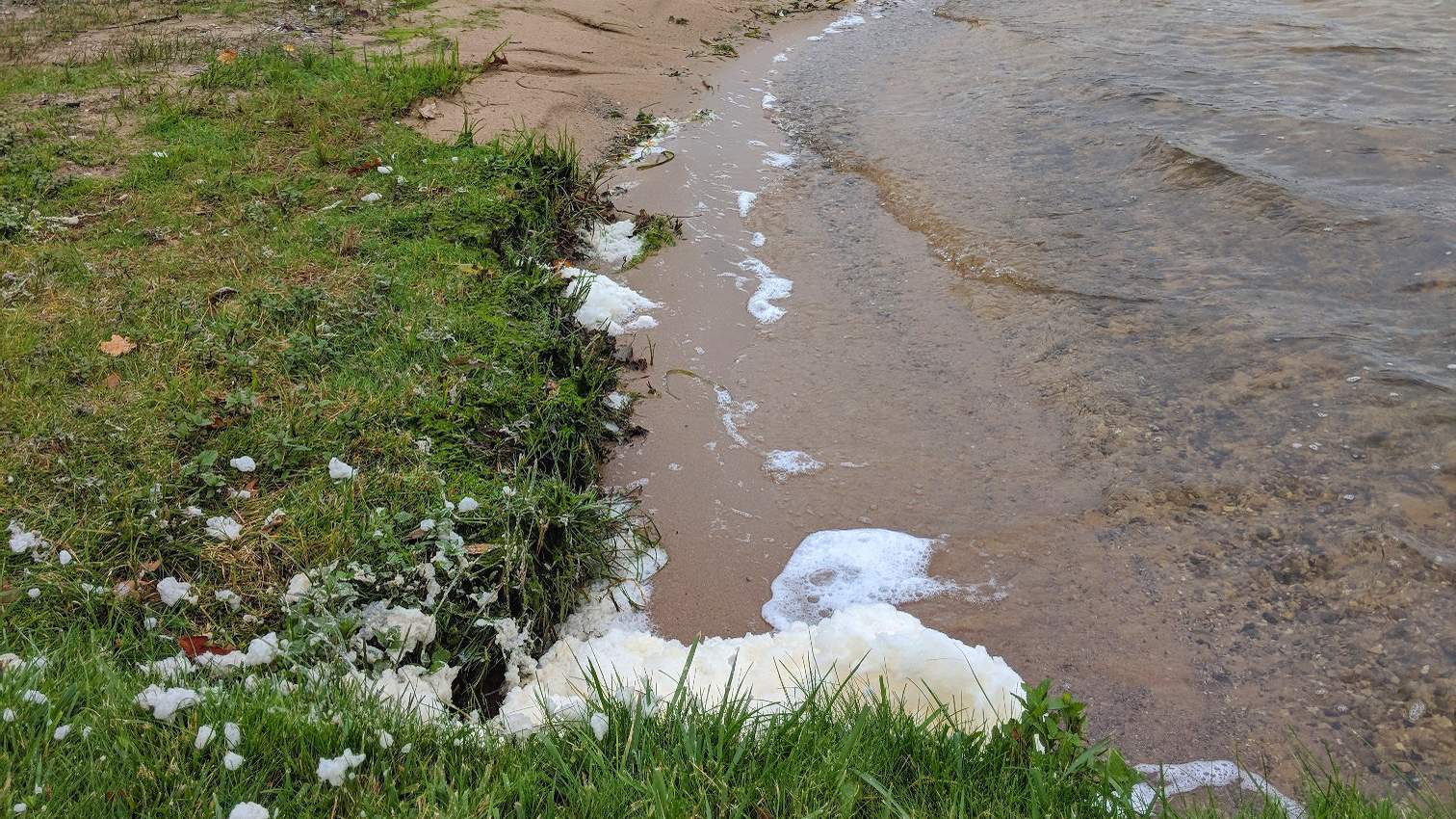 Health officials: Avoid foam on Michigan lakes, rivers with PFAS contamination