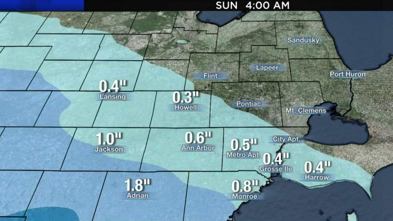 Metro Detroit weather: Snowfall to start Saturday night