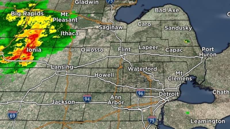 Metro Detroit weather: Storms possible this afternoon with warmer temps