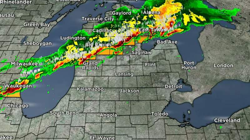 Live updates: Tracking severe weather in Southeast Michigan