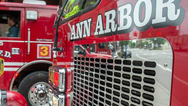 Ann Arbor firefighters respond to massive house fire over weekend