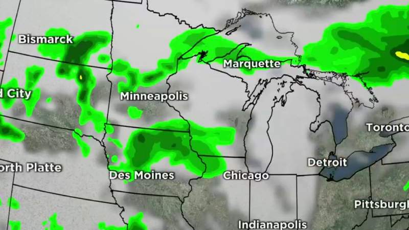 Metro Detroit weather: Very warm Friday evening, Air Quality Alert