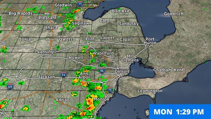 Severe thunderstorm warning issued for Oakland County until 2:45 p.m.