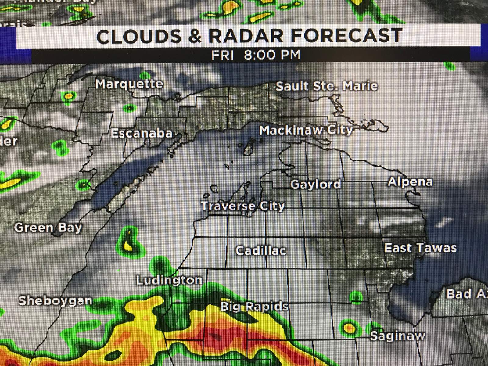 Northern Michigan weather forecast: Severe threat is shifting farther south
