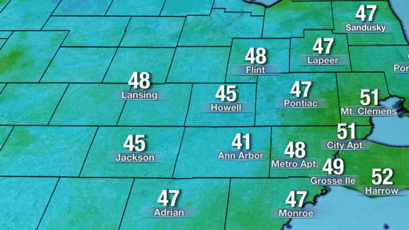 Metro Detroit weather: Chilly Sunday night under the stars and planets