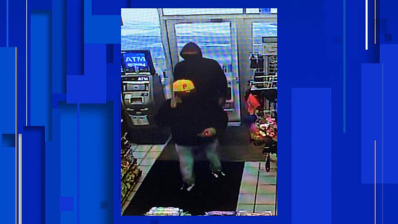 Armed robbers take Farmington Hills gas station clerk into back room, steal money