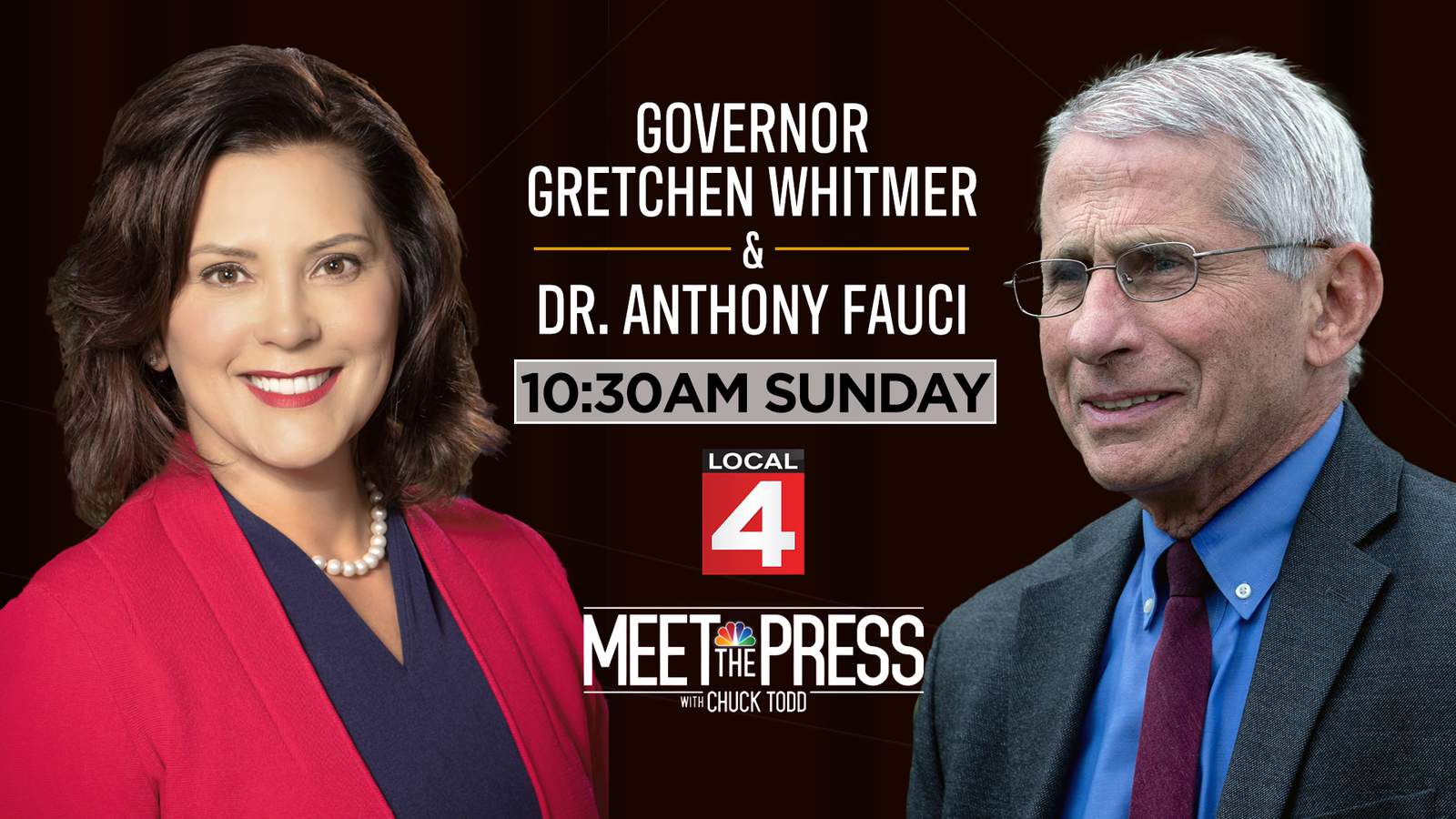 Michigan governor to appear on Meet the Press with Dr. Anthony Fauci as state’s COVID cases continue surging