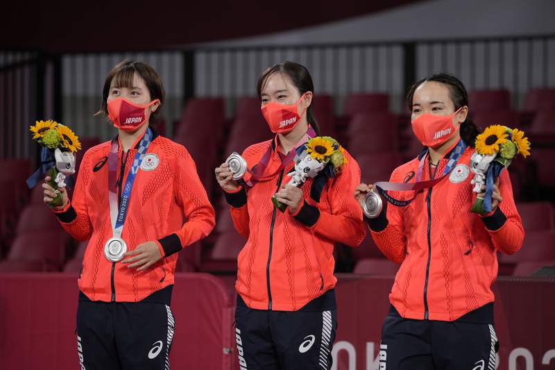 Olympics Latest: China women win table tennis again