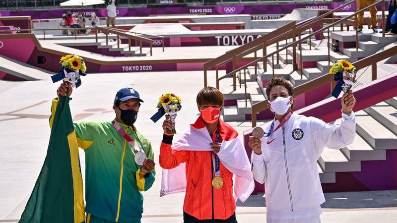 Debut domination: USA and Japan win medals in all four new Olympic sports