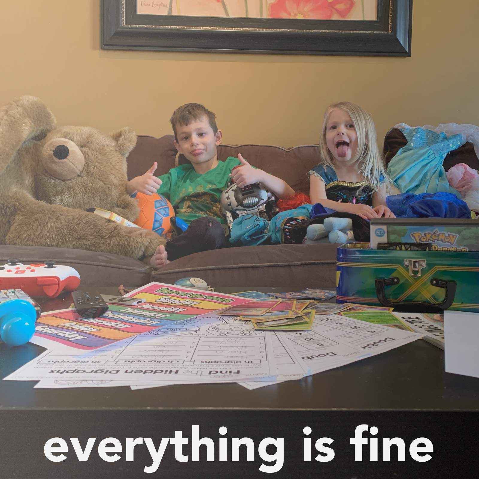 ‘Everything is Fine’: Searching for normalcy in upended family life