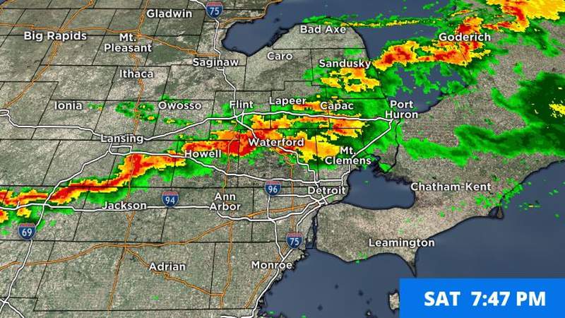 National Weather Service: Tornado warning lifted in Macomb County, Oakland County, St. Clair County