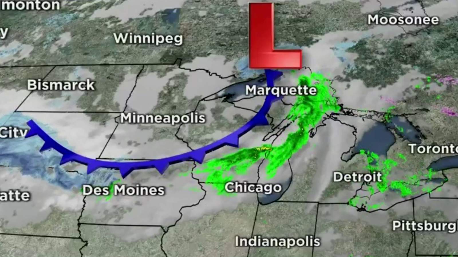 Metro Detroit Weather: Accumulating snow on the way