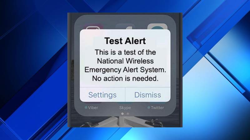 FEMA is testing emergency alert system this week; you may receive message on cellphone