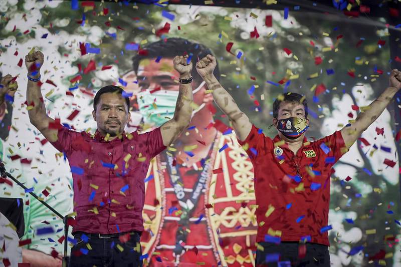 Boxer-senator Manny Pacquiao to run for Philippine president