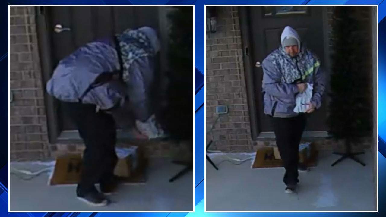 Police: Fake delivery driver carries empty box to Van Buren Township porch, steals package