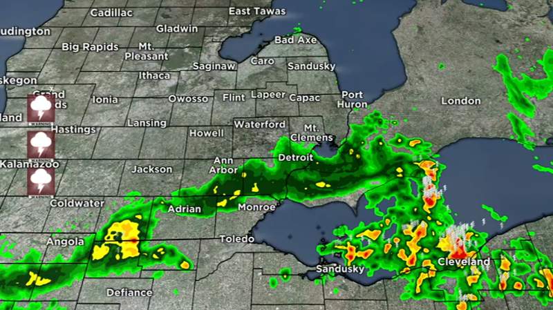 Metro Detroit weather alert: Tracking severe storm, flood advisories
