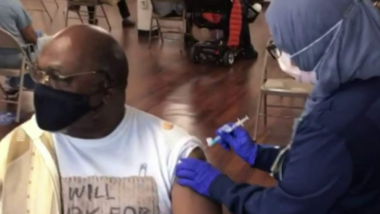 Community leaders in Metro Detroit get vaccinated against COVID-19 to dispel myths