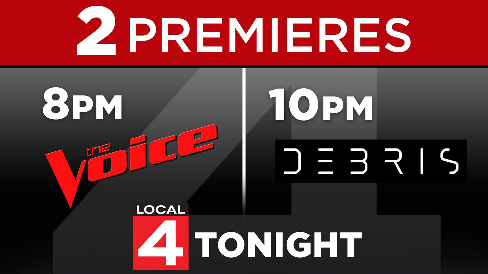 Premieres Tonight: ‘The Voice’ and new sci-fi ‘Debris’