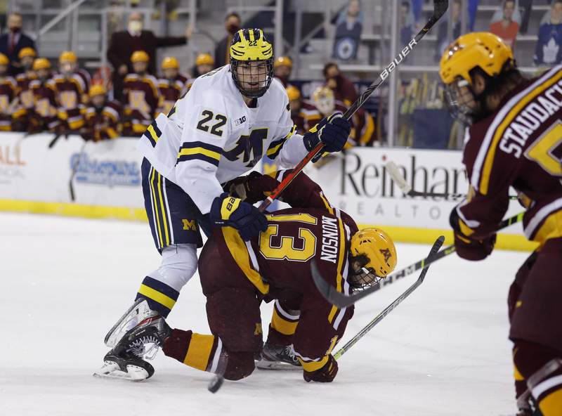 NHL’s top prospect Owen Power leaning to stay at Michigan next season