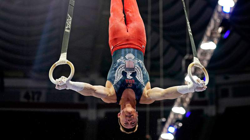 Close battle for men’s team spots continues at U.S. Olympic Gymnastics Trials