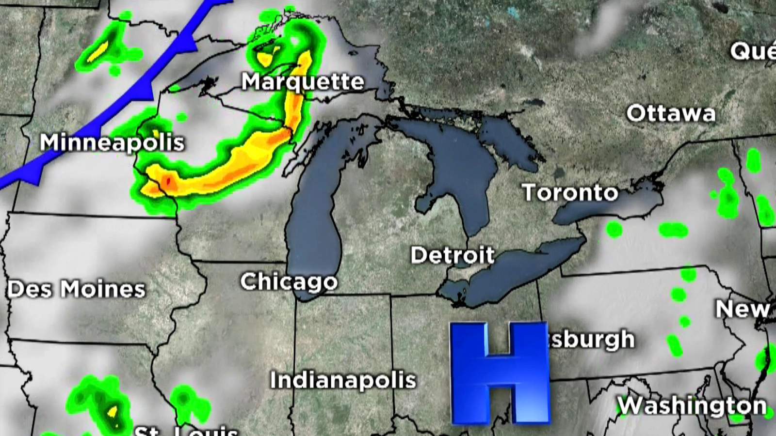 Metro Detroit weather: Ready for the sauna?