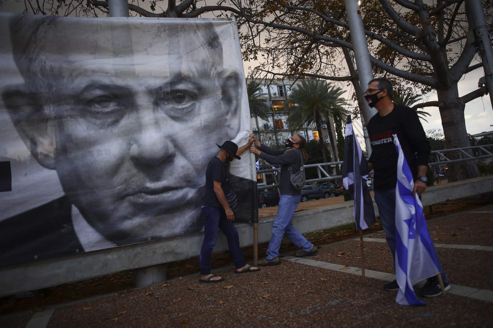 Israel's Netanyahu, unbeaten in elections, is going on trial