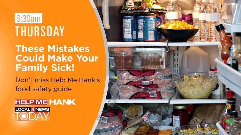 Food safety mistakes that can make your family sick