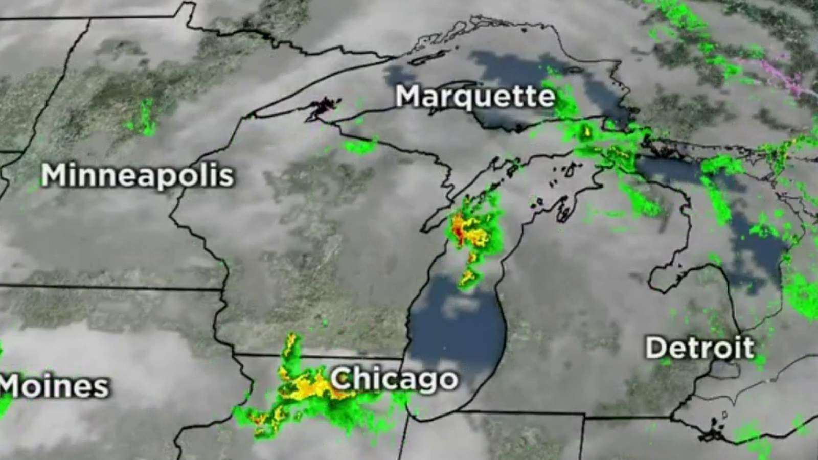 Metro Detroit weather: Mild Monday with chance of rain