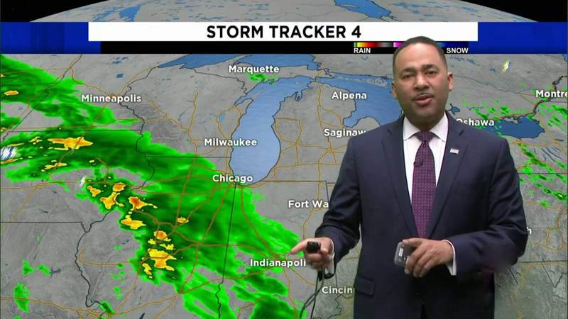 Metro Detroit weather: Becoming cloudy, chilly Saturday evening