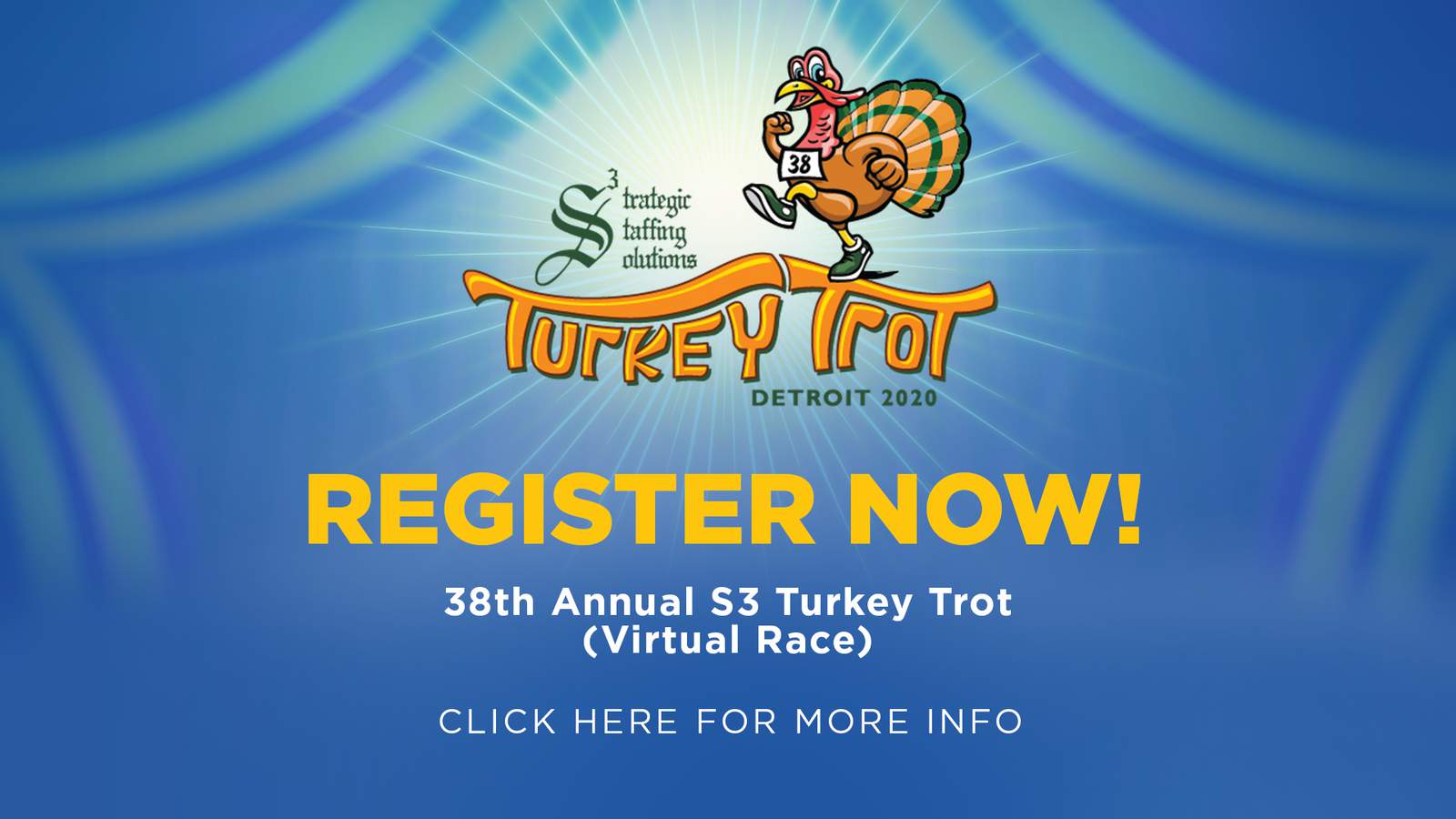 Register now for the virtual Turkey Trot race