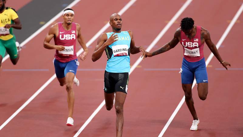 Bahamian Gardiner takes 400m gold; USA's Cherry, Norman miss podium