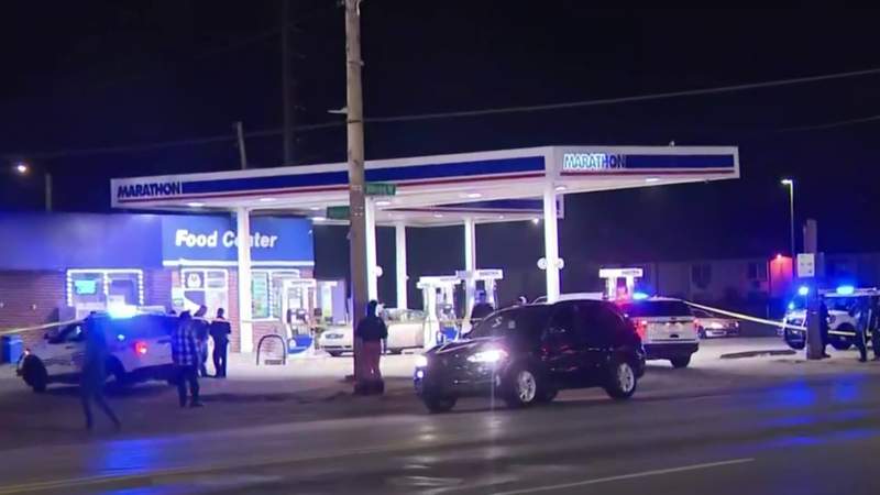Couple shot, killed outside Detroit gas station with baby inside vehicle
