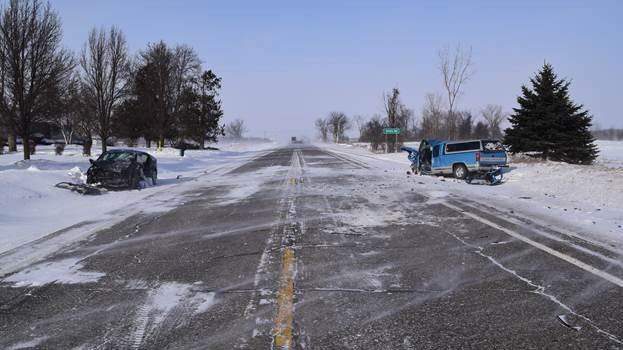 Drivers seriously hurt when whiteout conditions cause head-on crash in Lapeer County