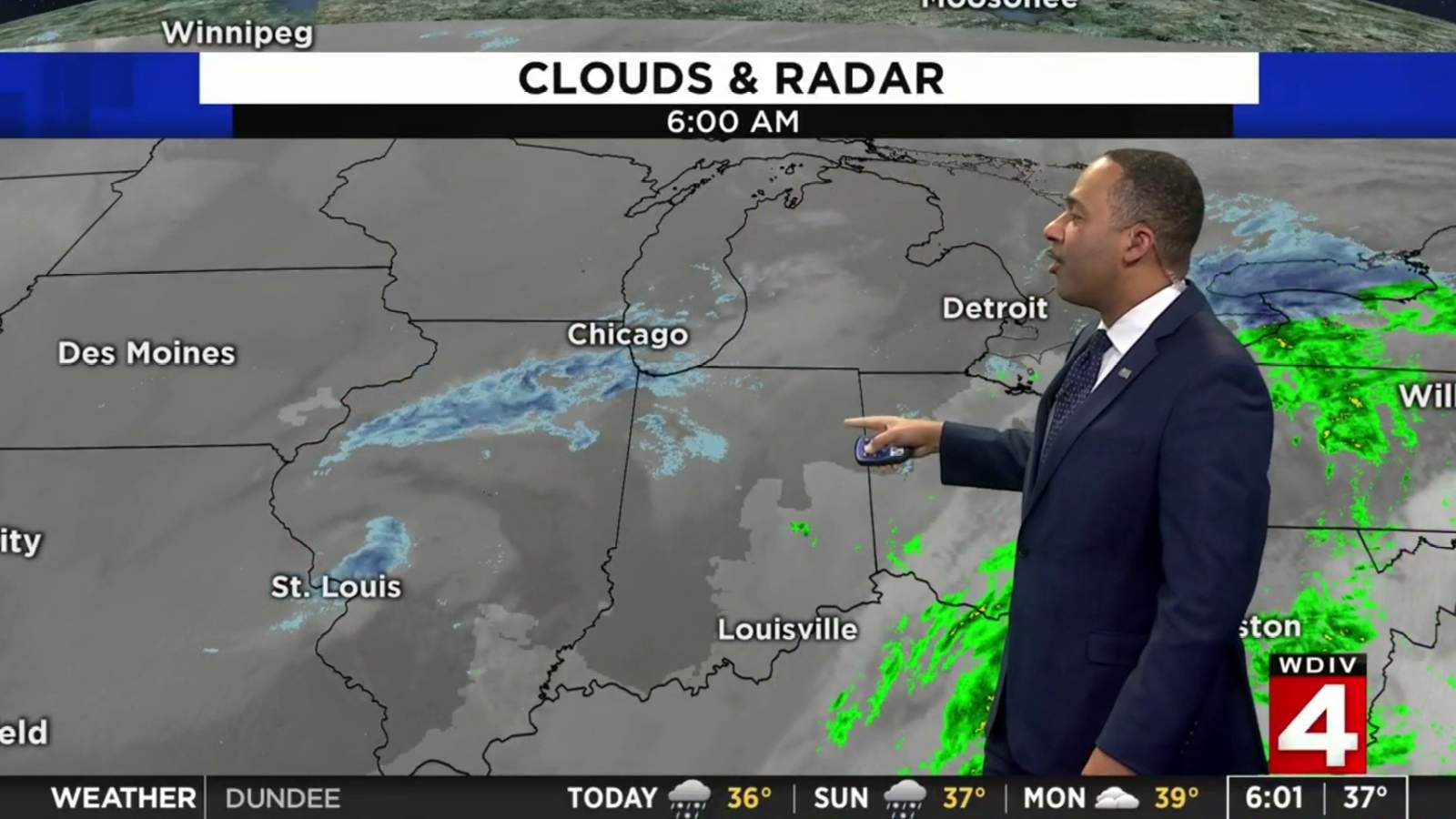 Detroit weather: Slippery Saturday morning, cloudy and chilly