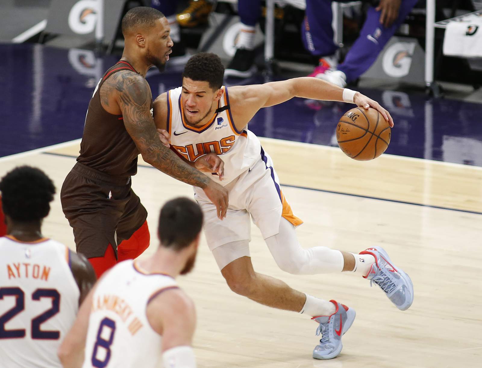 Suns' Booker replaces Lakers' Davis in NBA All-Star Game