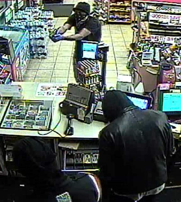 3 men wanted for Birmingham gas station armed robbery
